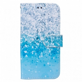 Kotelot Samsung Galaxy S22 Plus 5G Sininen Glitter Gradientti