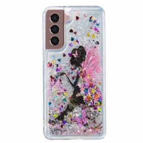 Kuori Samsung Galaxy S22 Plus 5G Glitter Fairy