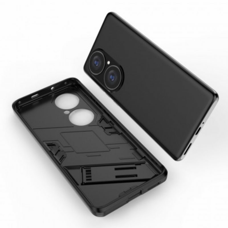 Kuori Huawei P50 Pro Hands-free-kaksiasentoinen Irrotettava Teline