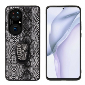 Kuori Huawei P50 Pro Snake-tyylinen Sormusteline