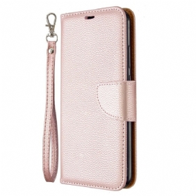 Flip Case Huawei P40 Lite E Kotelot Flip Litsi Rabat Oblique