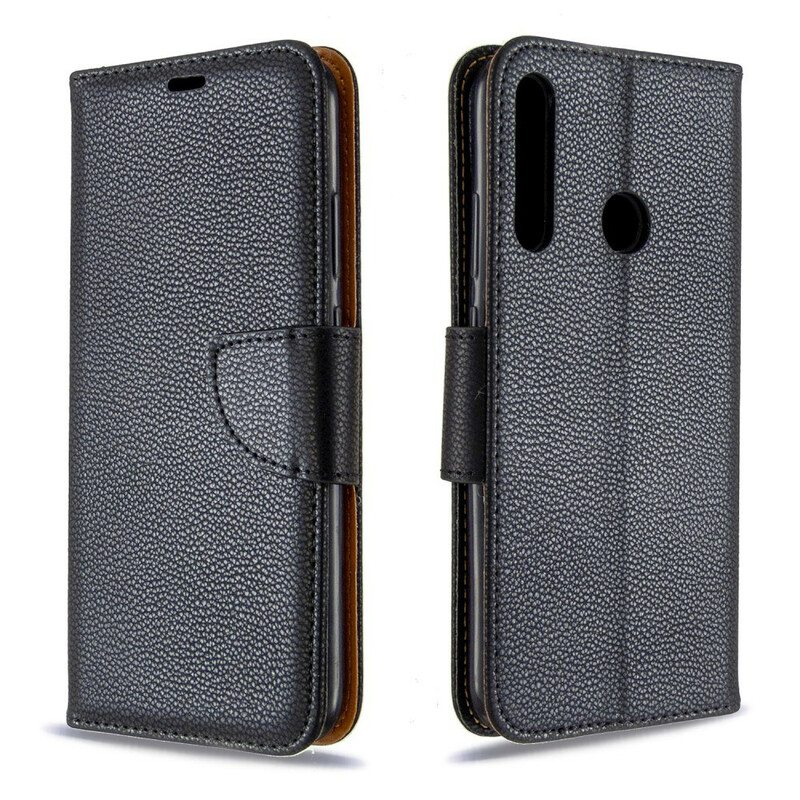 Flip Case Huawei P40 Lite E Kotelot Flip Litsi Rabat Oblique