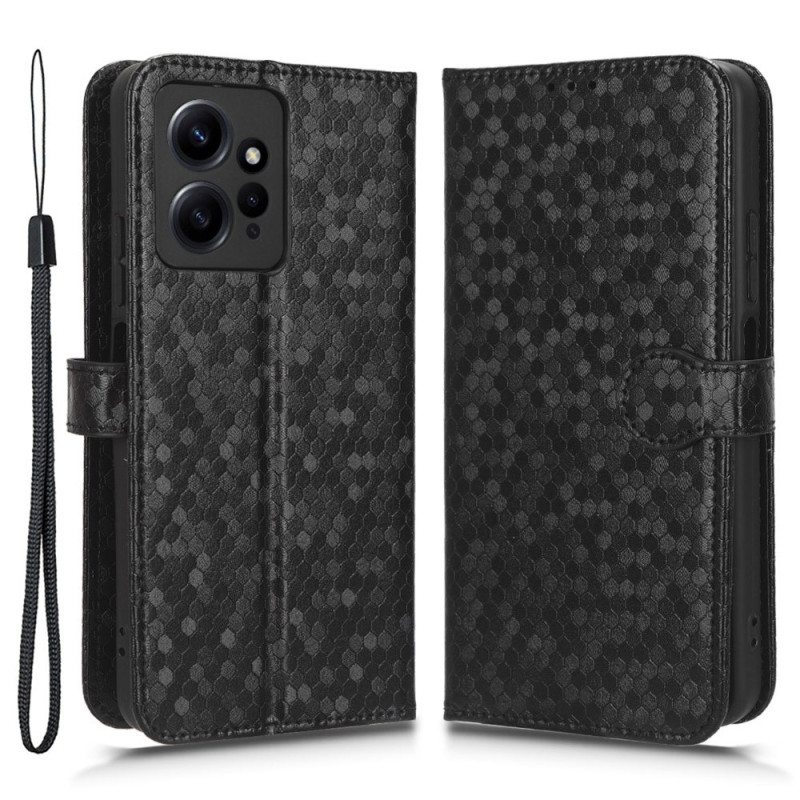 Kotelot Xiaomi Redmi Note 12 4G Suojaketju Kuori 3d Strappy Design