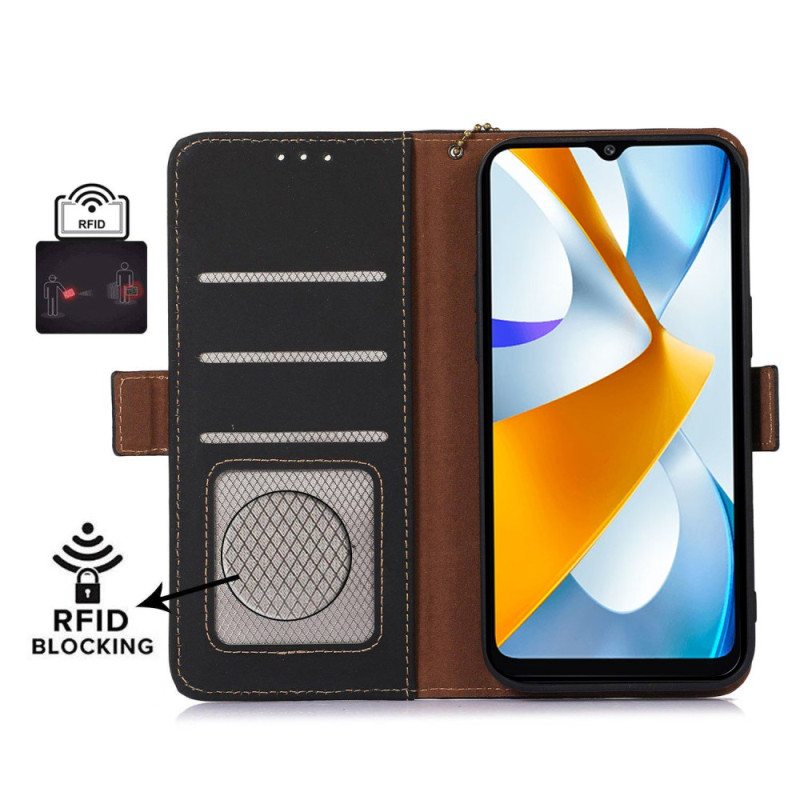 Nahkakotelo Xiaomi Redmi Note 12 4G Aito Nahka Rfid