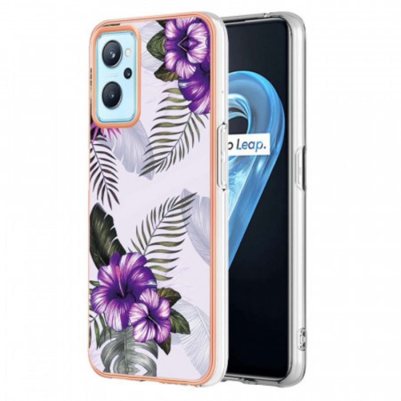 Kuori Realme 9i Mini Violetit Kukat