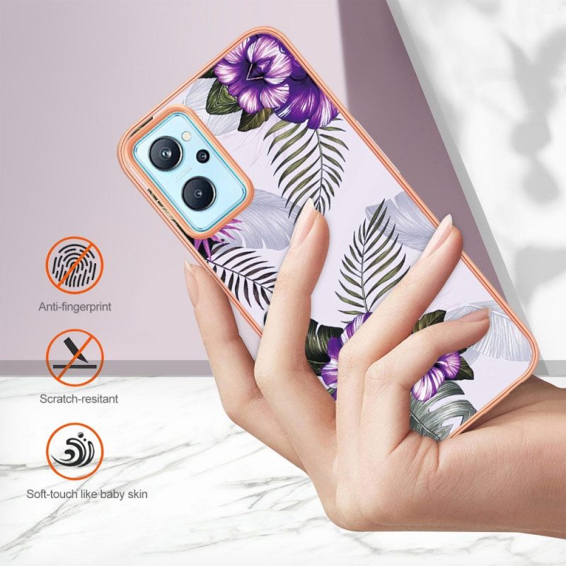 Kuori Realme 9i Mini Violetit Kukat