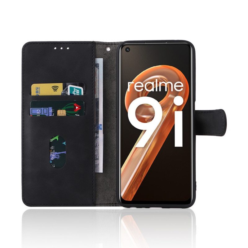 Nahkakotelo Realme 9i Soft Skin Kaulanauha