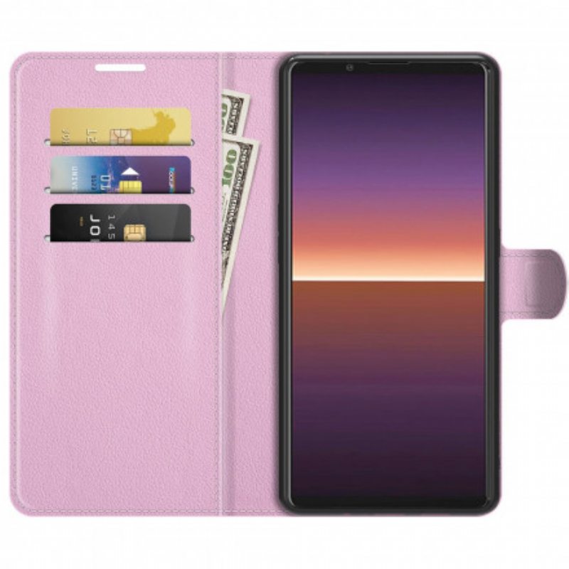 Kotelot Sony Xperia 1 III Klassinen Litsiefekti