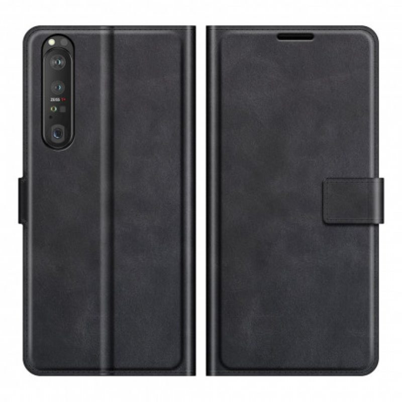 Kotelot Sony Xperia 1 III Ohut Extreme Leather -efekti