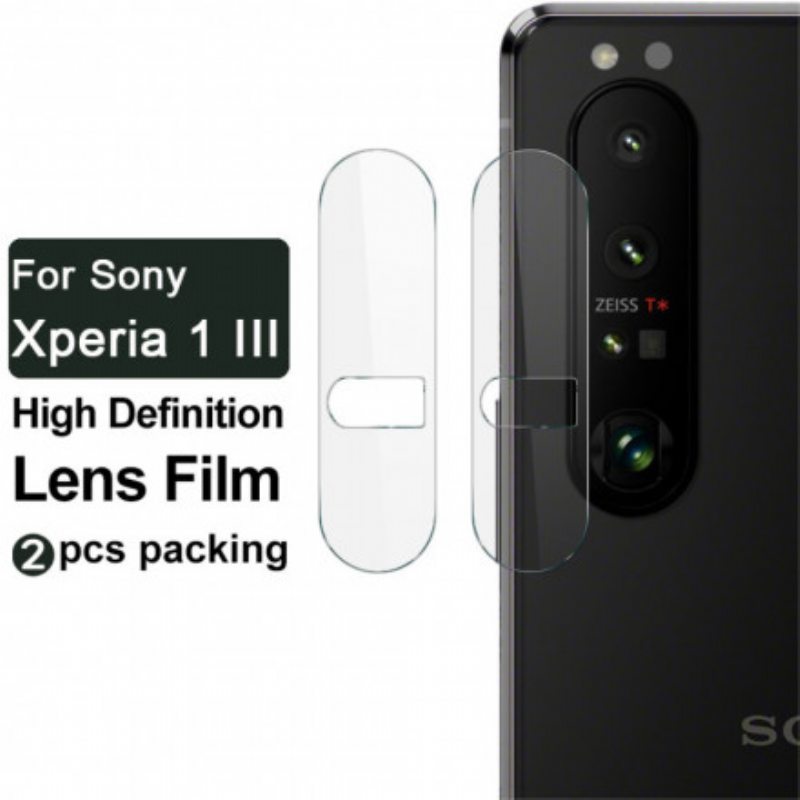 Suojaava Karkaistu Lasilinssi Sony Xperia 1 Iii Imak -Puhelimelle