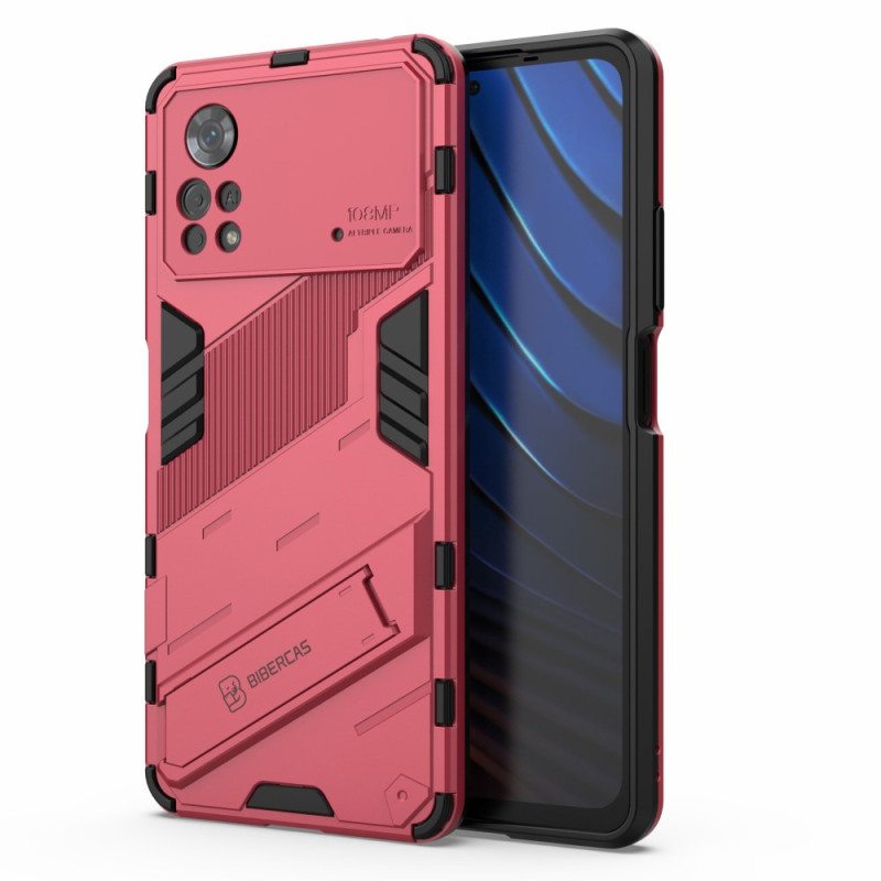 Case Poco X4 Pro 5G Hands-free-kaksiasentoinen Irrotettava Teline