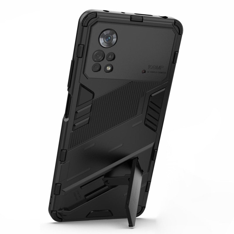 Case Poco X4 Pro 5G Hands-free-kaksiasentoinen Irrotettava Teline