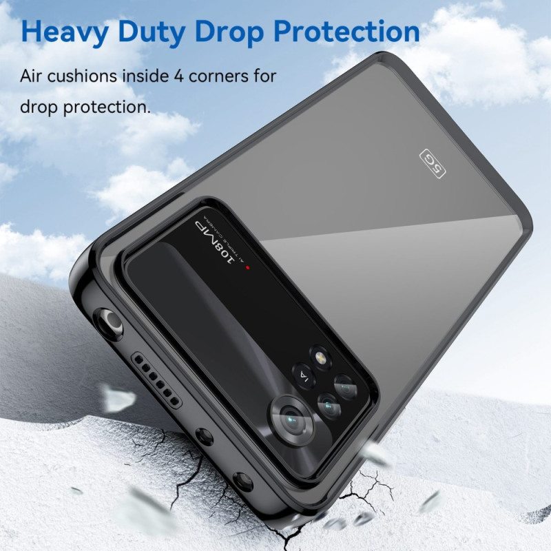 Case Poco X4 Pro 5G Hybridiväriset Reunat