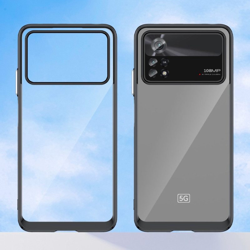 Case Poco X4 Pro 5G Hybridiväriset Reunat