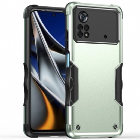 Case Poco X4 Pro 5G Metalliefektihybridi