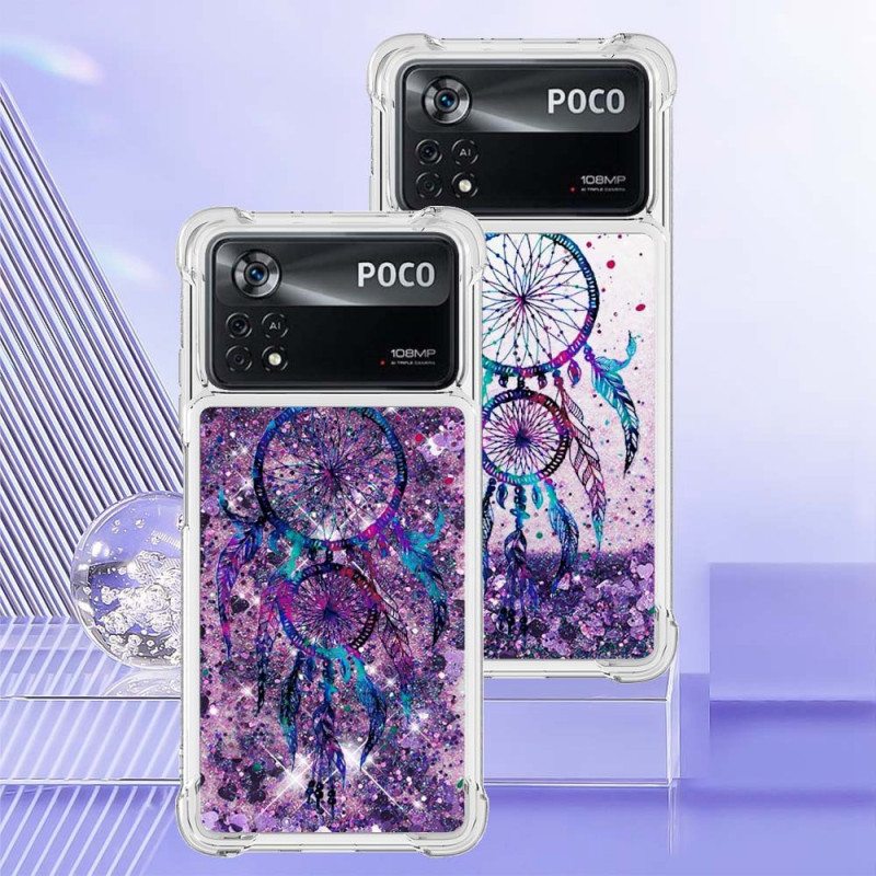 Case Poco X4 Pro 5G Paljetteja Dreamcatcher