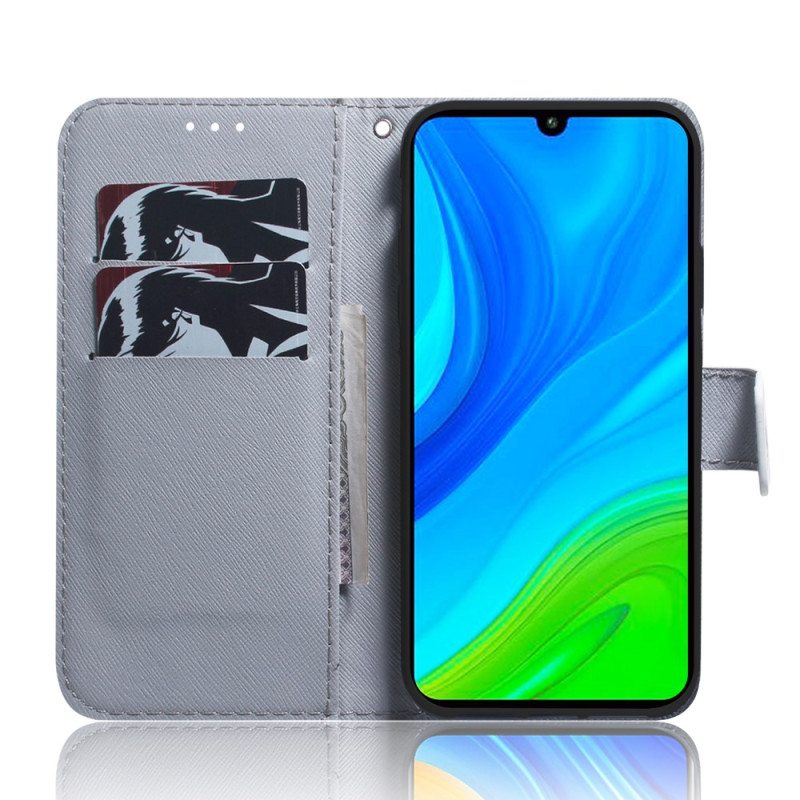 Flip Case Poco X4 Pro 5G Kukkivat Oksat