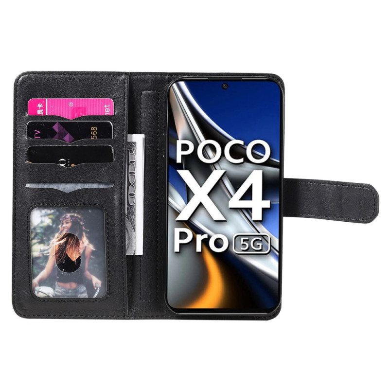 Kotelot Poco X4 Pro 5G 10 Korttikoteloa