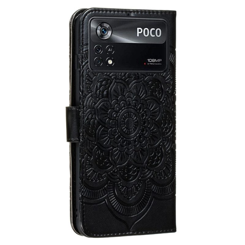 Kotelot Poco X4 Pro 5G Mandala Kaulanauhalla