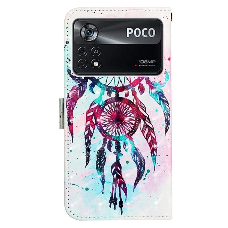 Kotelot Poco X4 Pro 5G Suojaketju Kuori Hihna Dream Catcher