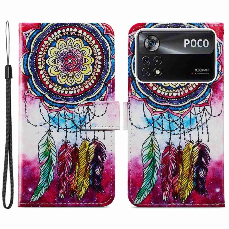 Kotelot Poco X4 Pro 5G Suojaketju Kuori Hihna Dream Catcher