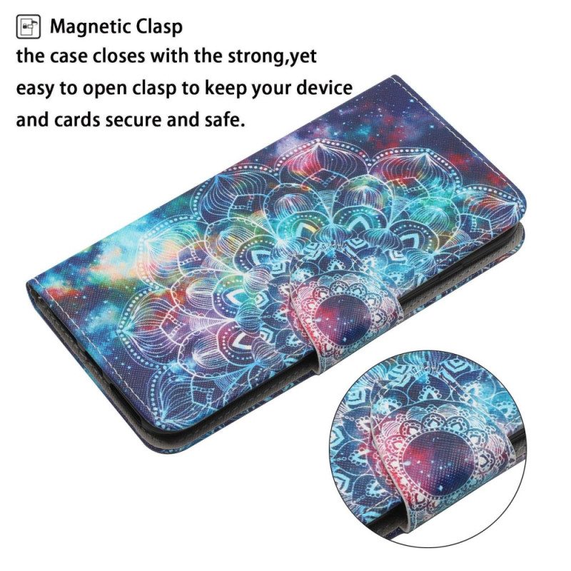 Kotelot Poco X4 Pro 5G Suojaketju Kuori Strappy Mandala