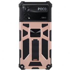 Kuori Poco X4 Pro 5G Bicolor Irrotettava Tuki