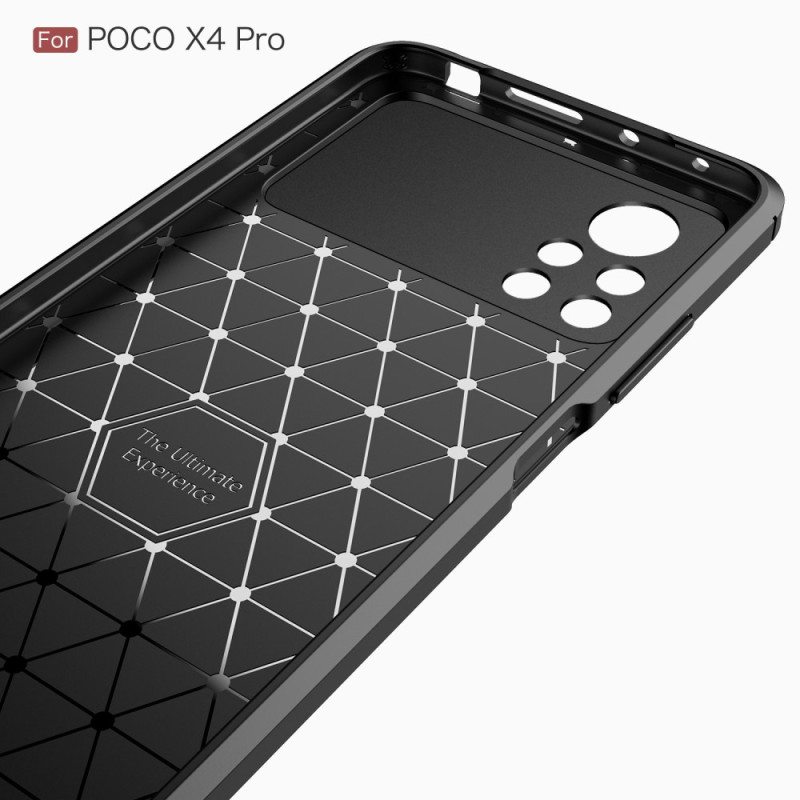 Kuori Poco X4 Pro 5G Harjattua Hiilikuitua