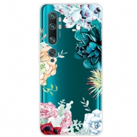 Case Xiaomi Mi Note 10 / 10 Pro Saumattomat Akvarellikukat