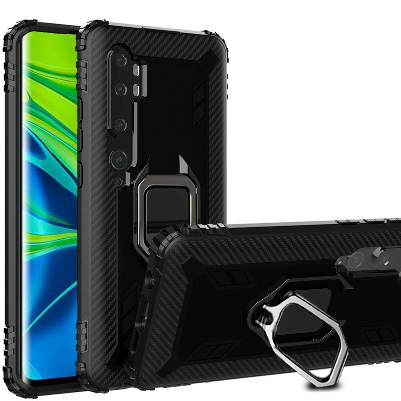 Case Xiaomi Mi Note 10 / 10 Pro Sormus Ja Hiilikuitu