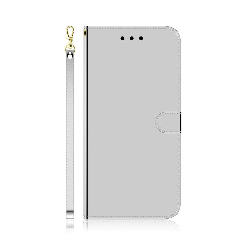 Flip Case Xiaomi Mi Note 10 / 10 Pro Keinonahkainen Peilin Kansi