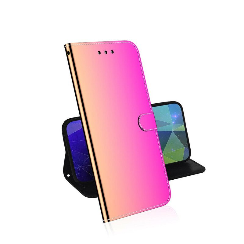 Flip Case Xiaomi Mi Note 10 / 10 Pro Keinonahkainen Peilin Kansi