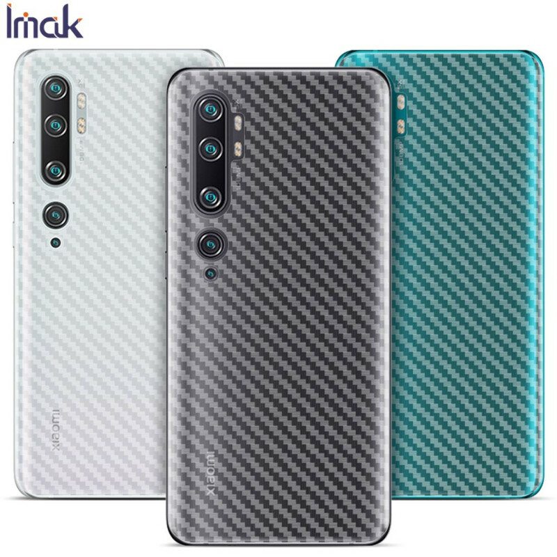 Takakalvo Xiaomi Mi Note 10 / Note 10 Pro Carbon Style Imak -Laitteelle