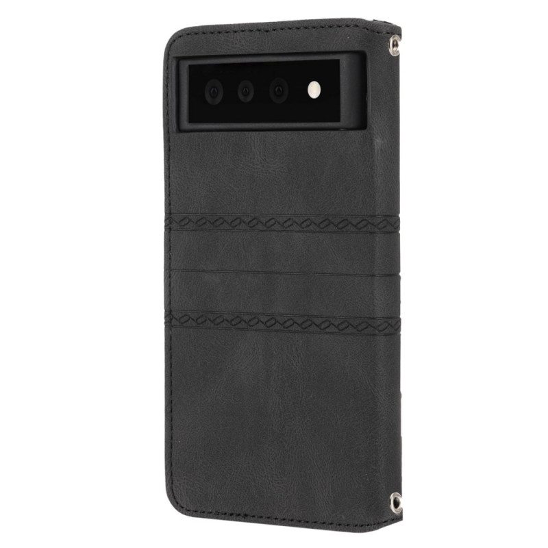 Flip Case Google Pixel 6 Pitsisaumat