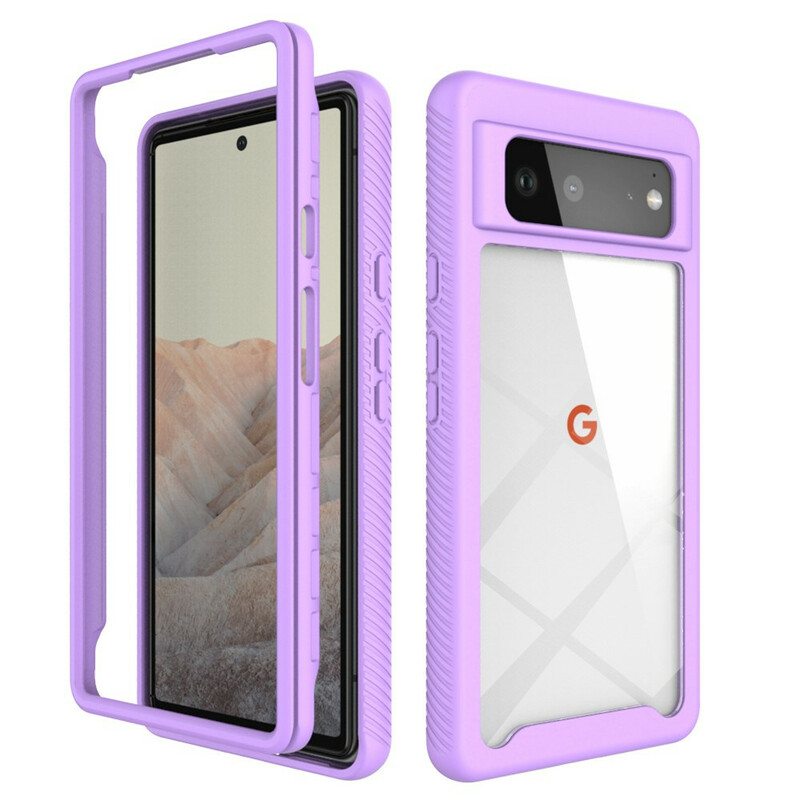 Kuori Google Pixel 6 Hybridi Viistetyt Reunat