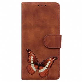 Nahkakotelo Google Pixel 6 Skin Touch Butterfly