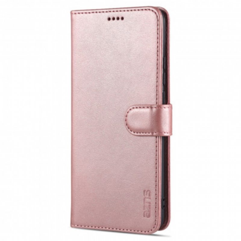 Flip Case Oppo A15 Azns-nahkaefekti