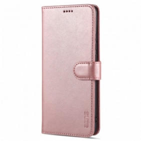 Flip Case Oppo A15 Azns-nahkaefekti