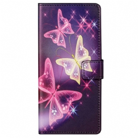 Flip Case Samsung Galaxy M23 5G Perhoset Perhoset