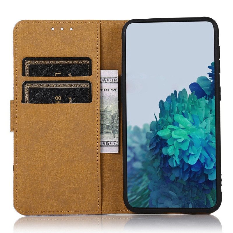 Flip Case Samsung Galaxy M23 5G Runoilijan Eiffel-torni