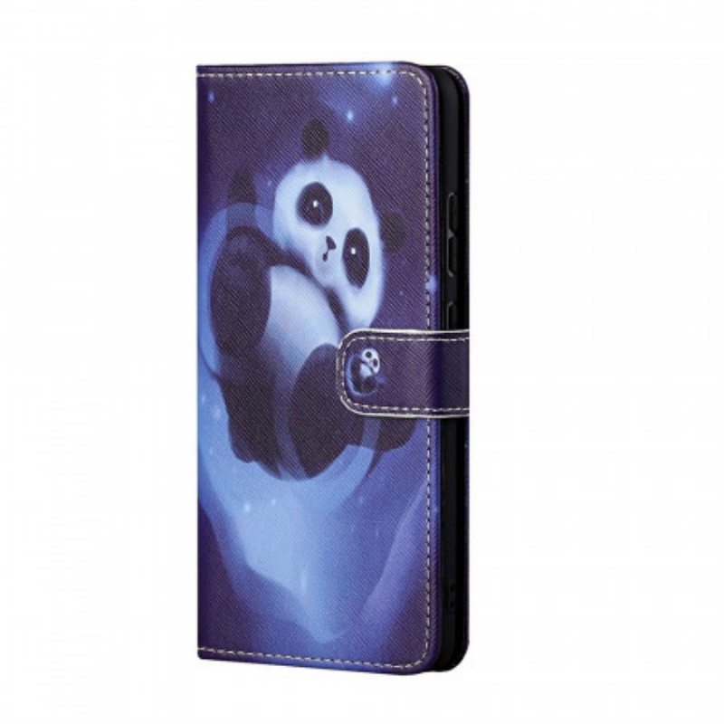 Kotelot Samsung Galaxy M23 5G Suojaketju Kuori Strappy Panda