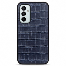 Kuori Samsung Galaxy M23 5G Aito Crocodile Texture -nahka