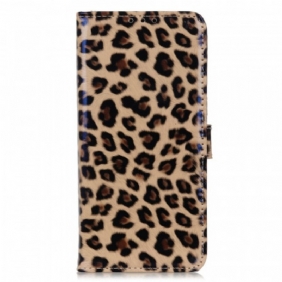 Nahkakotelo Samsung Galaxy M23 5G Leopardin Ihovaikutus