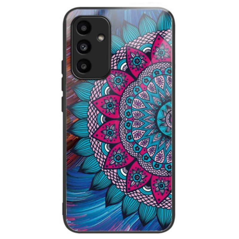 Case Samsung Galaxy A15 Puhelinkuoret Mandala Karkaistu Lasi