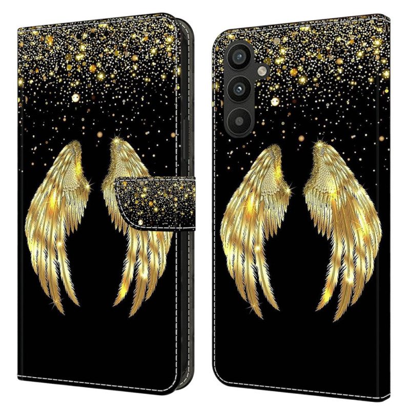 Kotelot Samsung Galaxy A15 Golden Wings Suojakuori