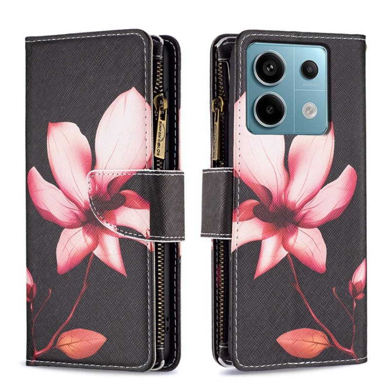 Kotelot Poco X6 5g Lotus Wallet Suojakuori