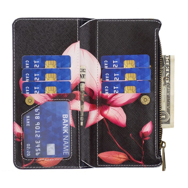 Kotelot Poco X6 5g Lotus Wallet Suojakuori