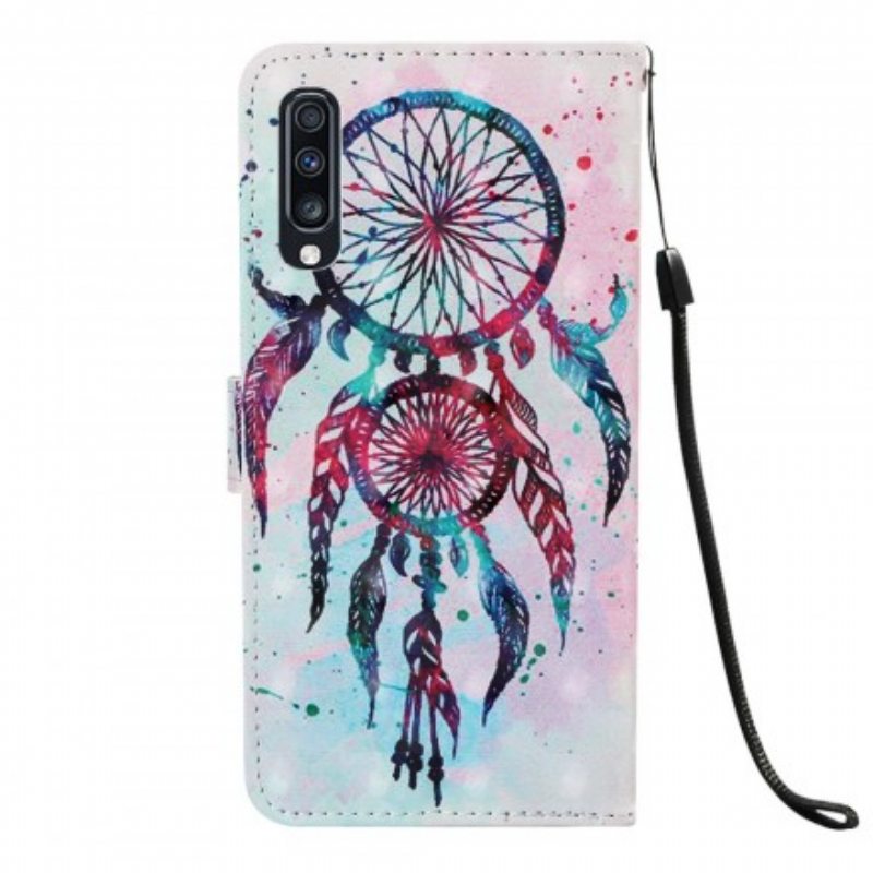 Kotelot Samsung Galaxy A70 Red Dream Catcher