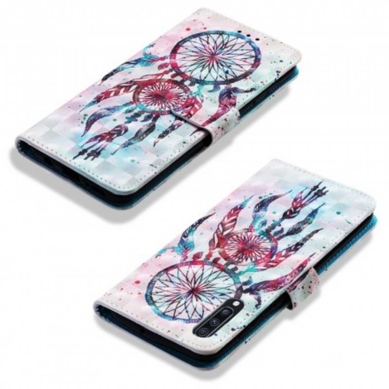 Kotelot Samsung Galaxy A70 Red Dream Catcher