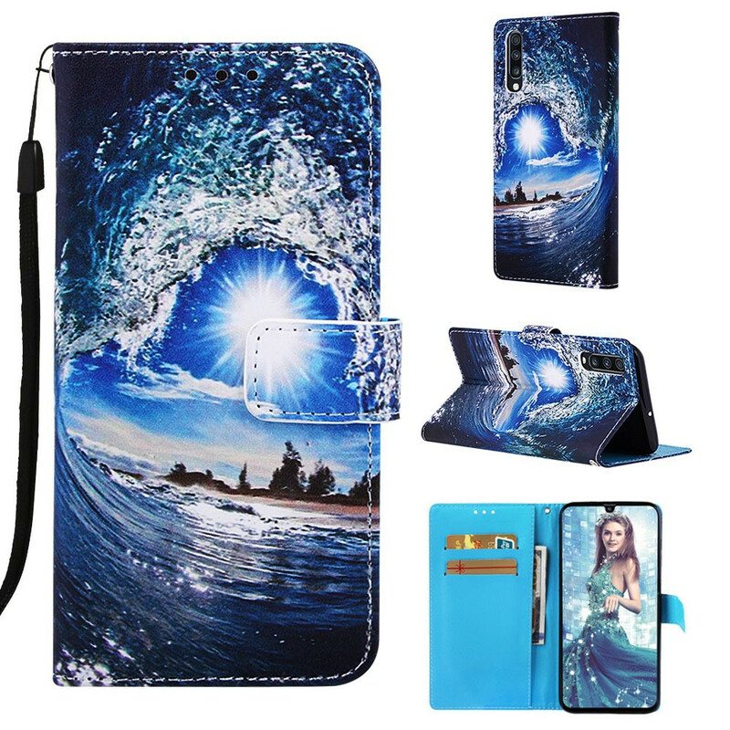 Kotelot Samsung Galaxy A70 Suojaketju Kuori Daydreams Lanyard -maisema